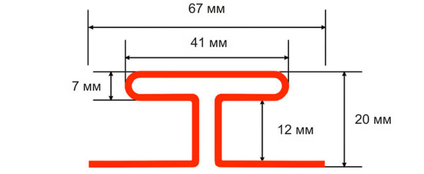 Н профиль соединительный ТН ОПТИМА, эдельвейс, 3м в Лиде - изображение Изображение: н профиль соединительный тн оптима, эдельвейс, 3м в Лиде