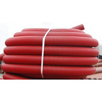 Труба ПЭ ЭЛЕКТРОКОР ФЛЕКС DN/OD 110/93 L450 SN8 гибкая тр 50м с муфтой и 2-я рез. кольцамиTY BY 3903 в Лиде - картинка Картинка: труба пэ электрокор флекс dn/od 110/93 l450 sn8 гибкая тр 50м с муфтой и 2-я рез. кольцамиty by 3903 в Лиде