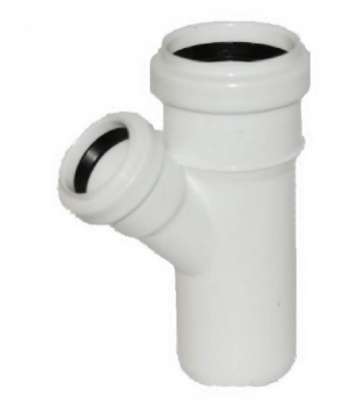 Тройник кан. ПП 50х32х45 (белый) ARMAKAN в Лиде - изображение Изображение: тройник кан. пп 50х32х45 (белый) armakan в Лиде