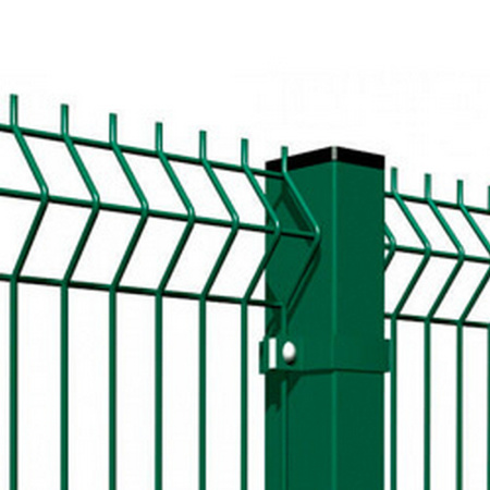 Изображение: сварная сетчатая панель в покраске ral 6005 яч. 60,0/60,0-200,0 высота 1,23 диаметр 3,0/3,8 в Лиде