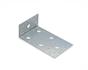 Уголок крепежный оцинкованный ассиметричный 60x150x90x2мм KUAS-90 (шт)