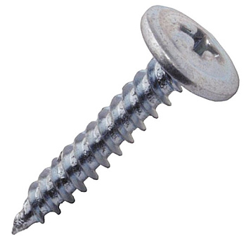 Саморез 4,2х13 с п/ш острый Ц6. хр. бцв (упак.1000шт/1,463кг)