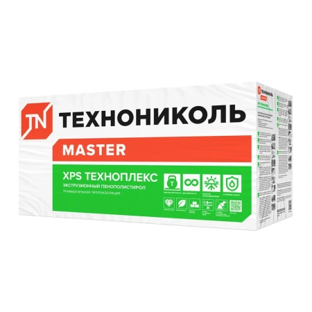 Изображение: экструзионный пенополистирол техноплекс 1180х580х100-l  в Лиде